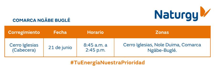 Trabajos de mantenimiento en la red eléctrica del 16 al 22 junio de 2025