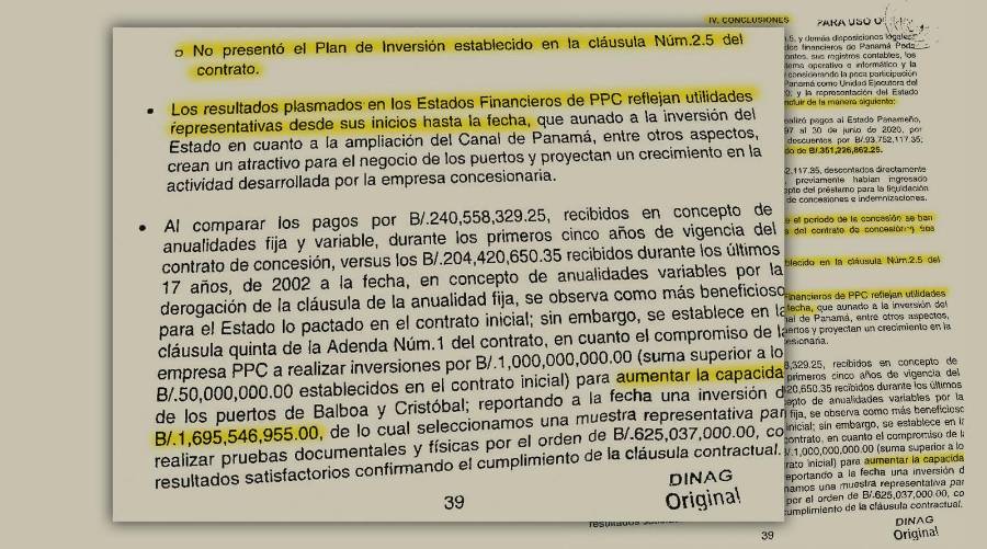 Así la Contraloría avaló la prórroga a Panama Ports