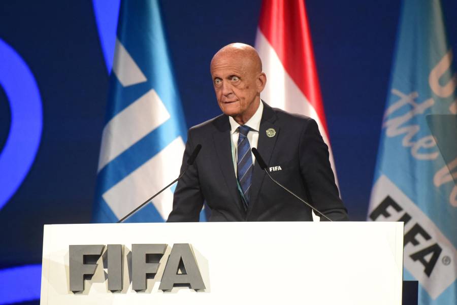 El exárbitro de la FIFA, Pierluigi Collina.