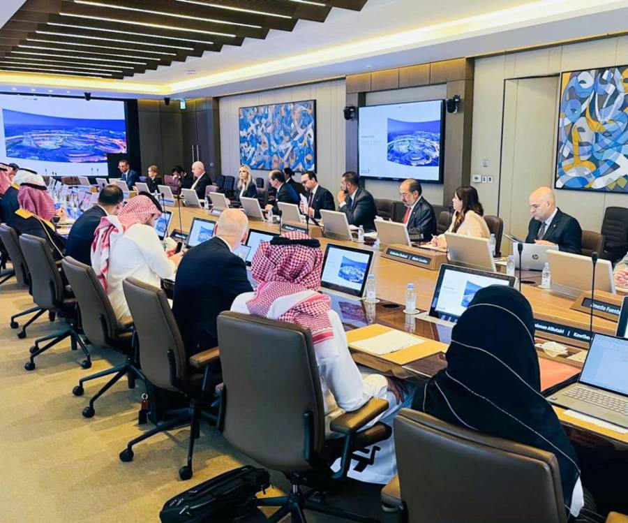 Los representantes de Red Sea Gateway Terminal, Saudi EKSAB y King Salman International Airport Development Company (KSIADC), fueron algunos de los asistentes al encuentro con empresarios saudíes y la delegación panameña.