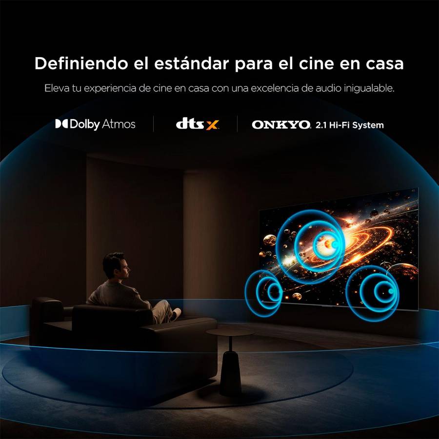 El mayor escenario del fútbol merece la mejor experiencia audiovisual, y TCL logra recrear el ambiente del estadio gracias a sus televisores QD-Mini LED.
