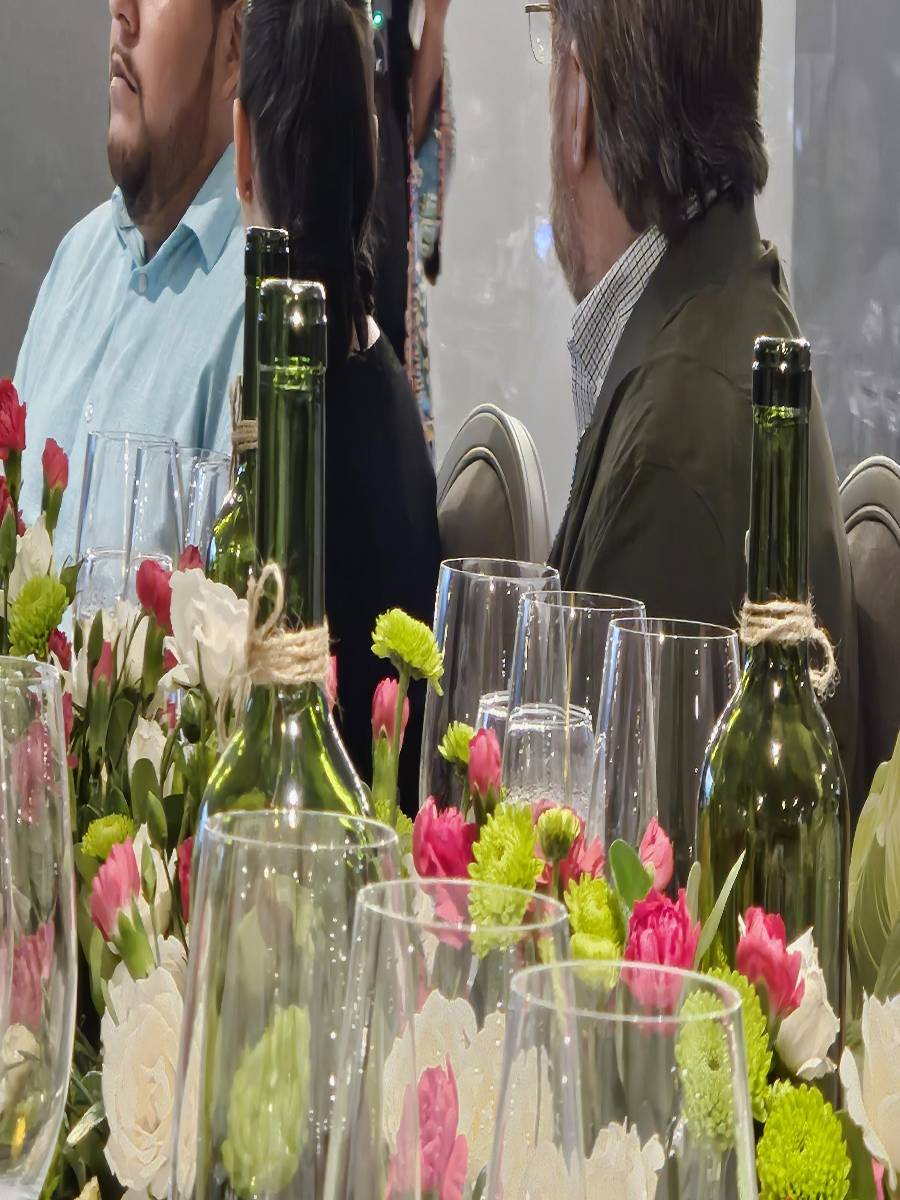 Patricia Guzmán dirigió la cata maridada.