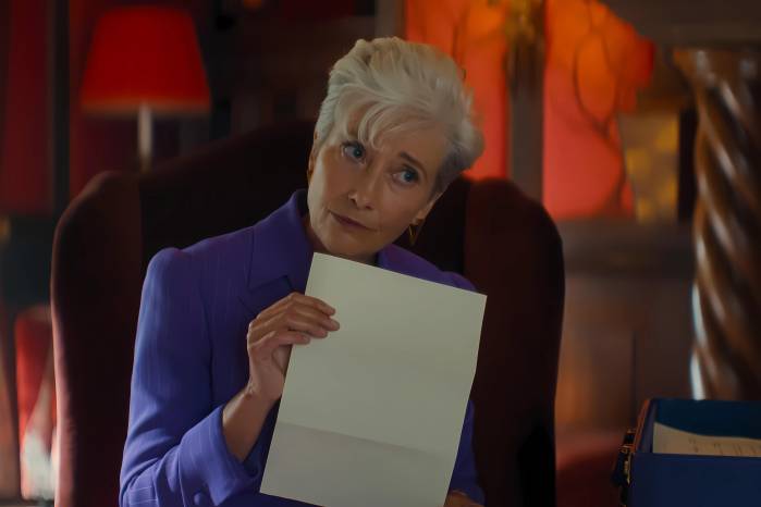 Emma Thompson es uno de los grandes nombres unidos a la cinta junto a Bryan Cranston y Patrick Stewart.