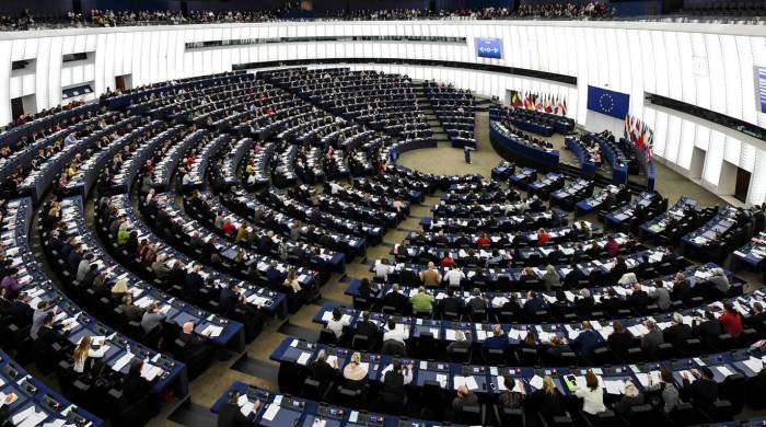 Fotografía de archivo de un pleno del Parlamento Europeo en Estrasburgo, Francia.