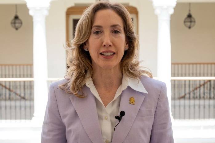 La Canciller encargada Indiana Trejos Gallo.