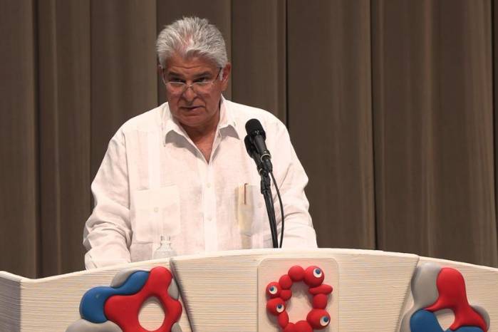 ‘Somos un país pequeño en territorio, pero inmenso en vocación de servicio’, dijo Mulino.