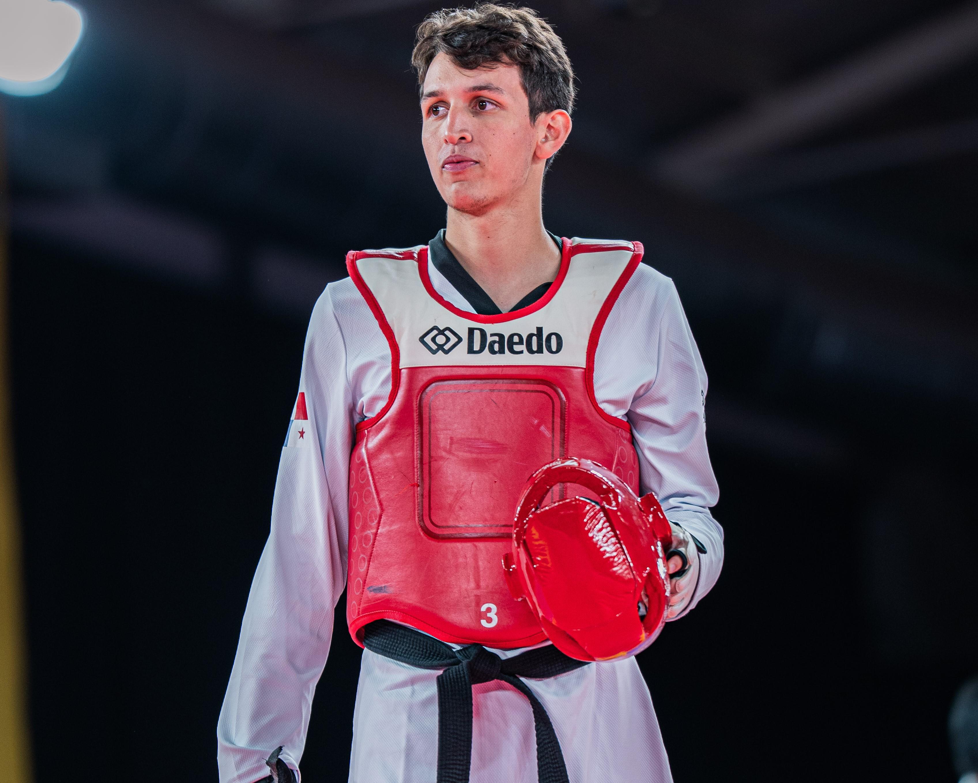 Ian Romero se queda con la presea de bronce en taekwondo en los Juegos Suramericanos